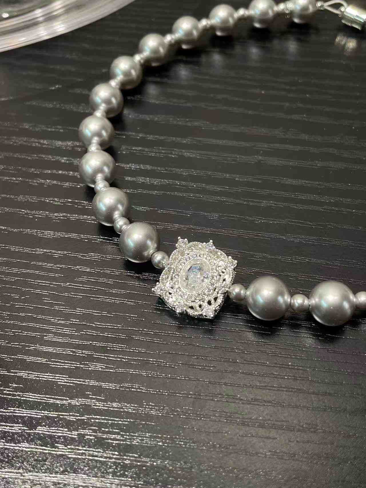 Silver Waltz Waltz for Pet Necklace