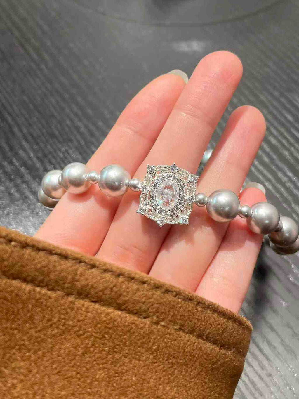 Silver Waltz Waltz for Pet Necklace