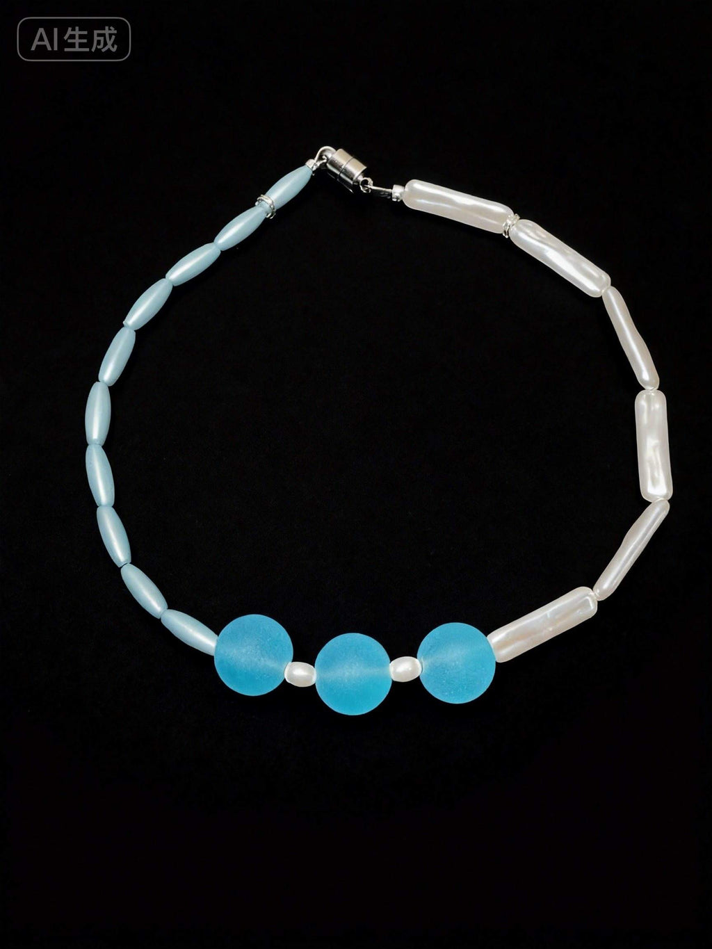 Mint Blue Baby Candy for Pet Necklace