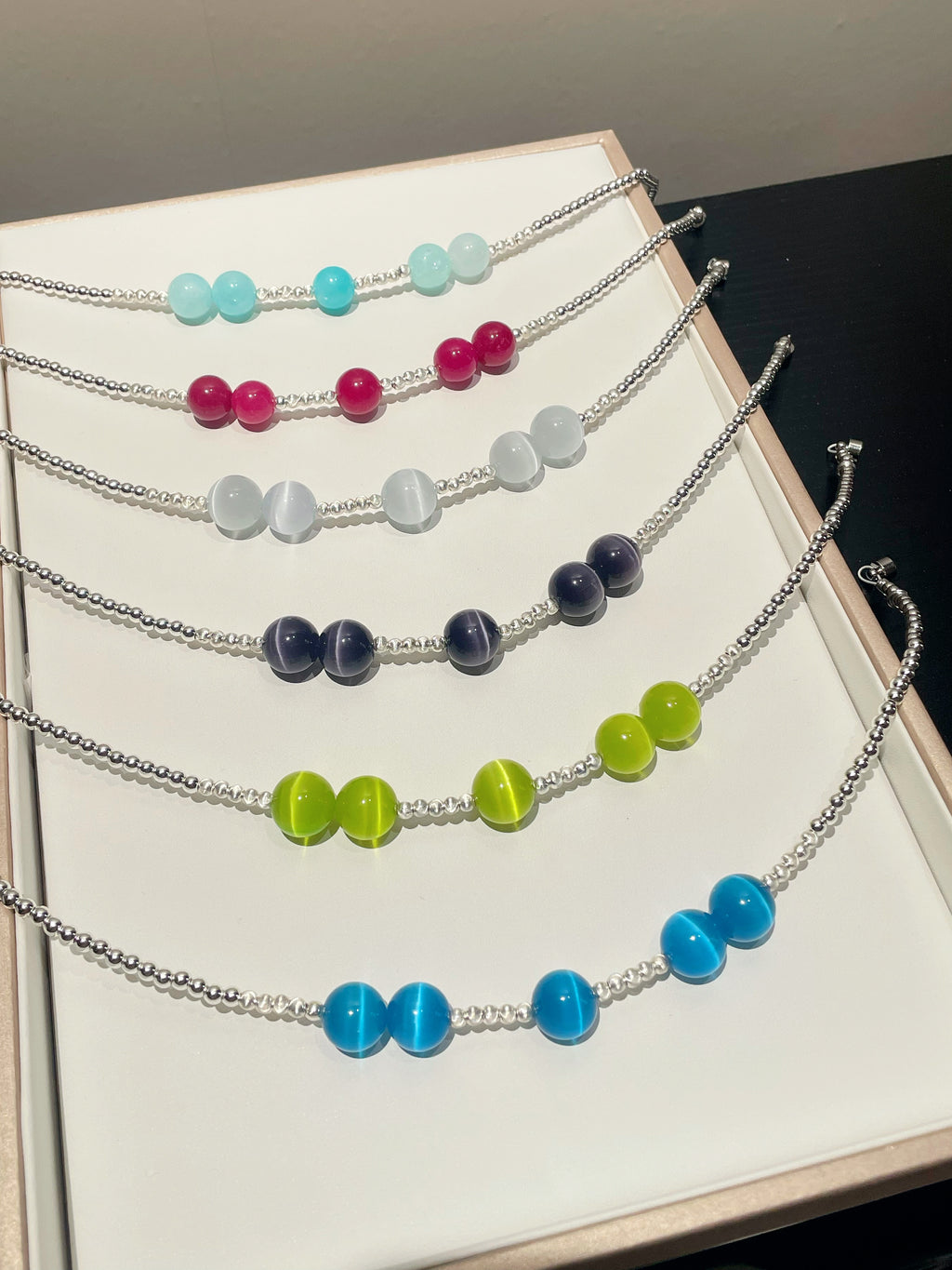 Chinese-Style Spiral Purple Cat's Eye Pendant