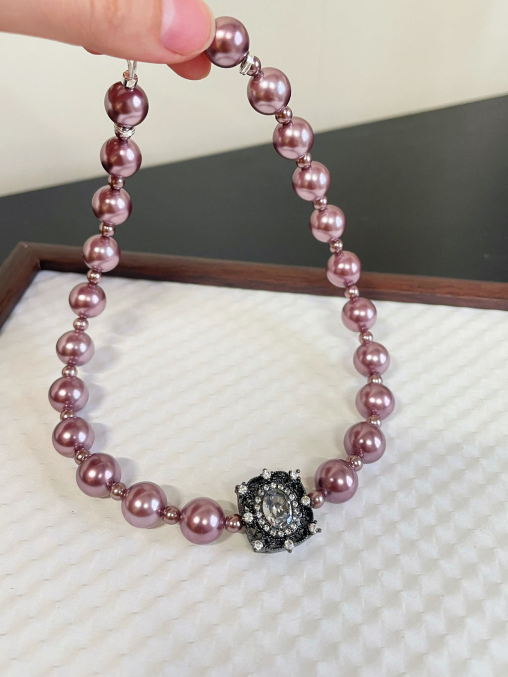 Pink Waltz for Pet Necklace