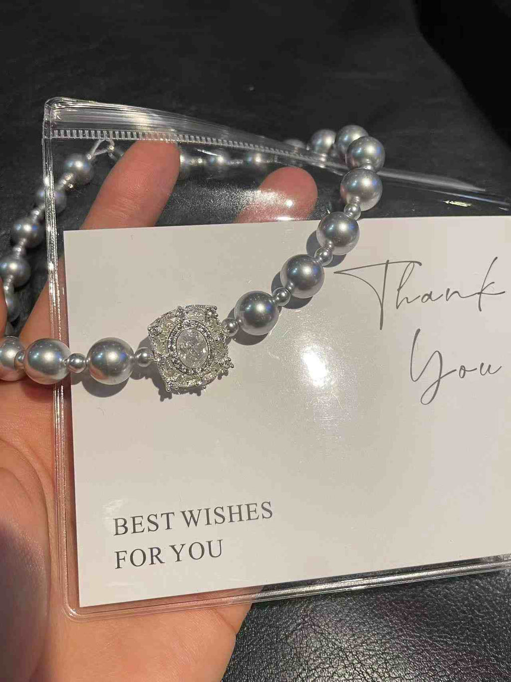 Silver Waltz Waltz for Pet Necklace