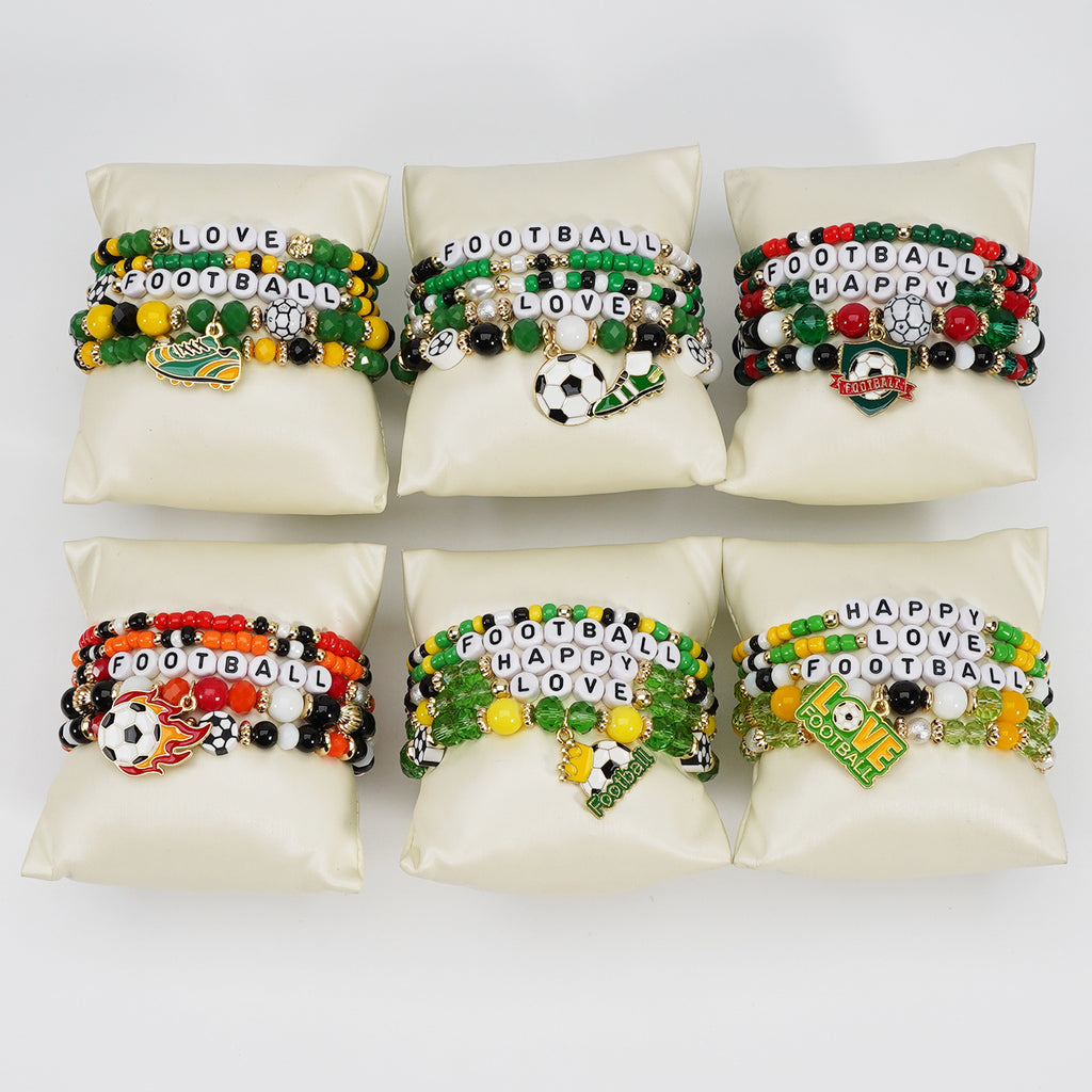 2026 Global Soccer Tournament Fan Bracelet - Vibrant National Team Color Wristband