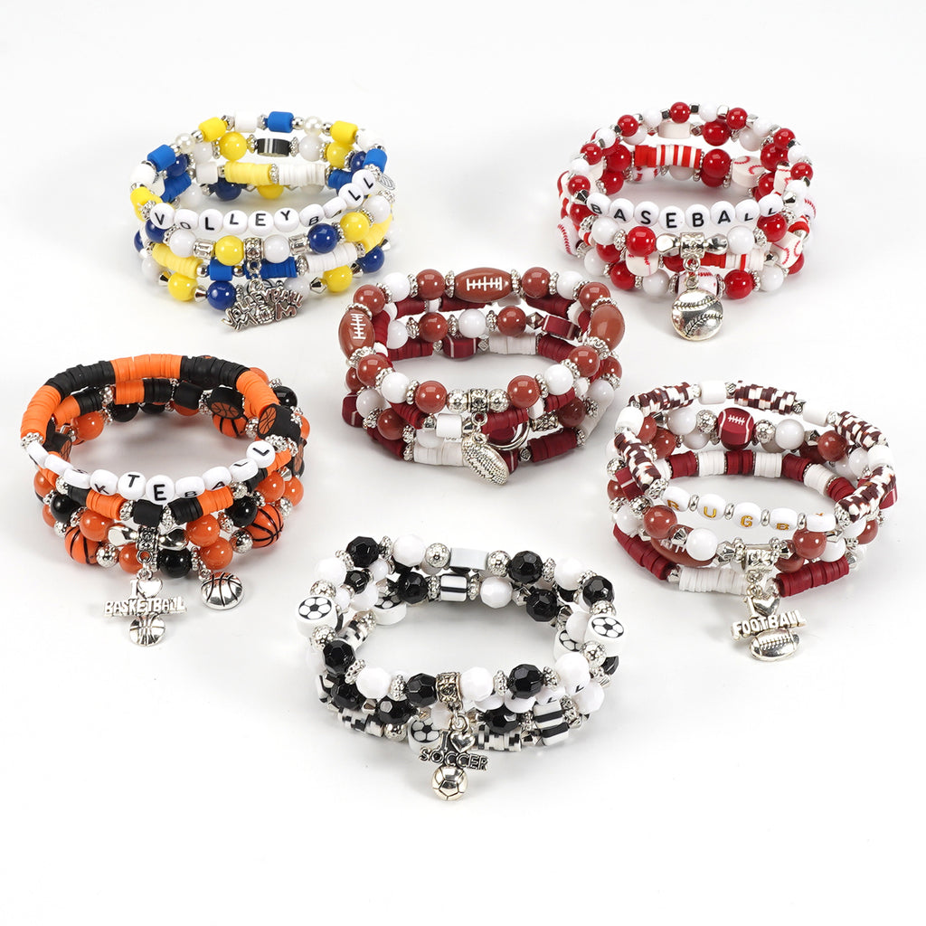 2026 Global Soccer Tournament Fan Bracelet - Vibrant National Team Color Wristband