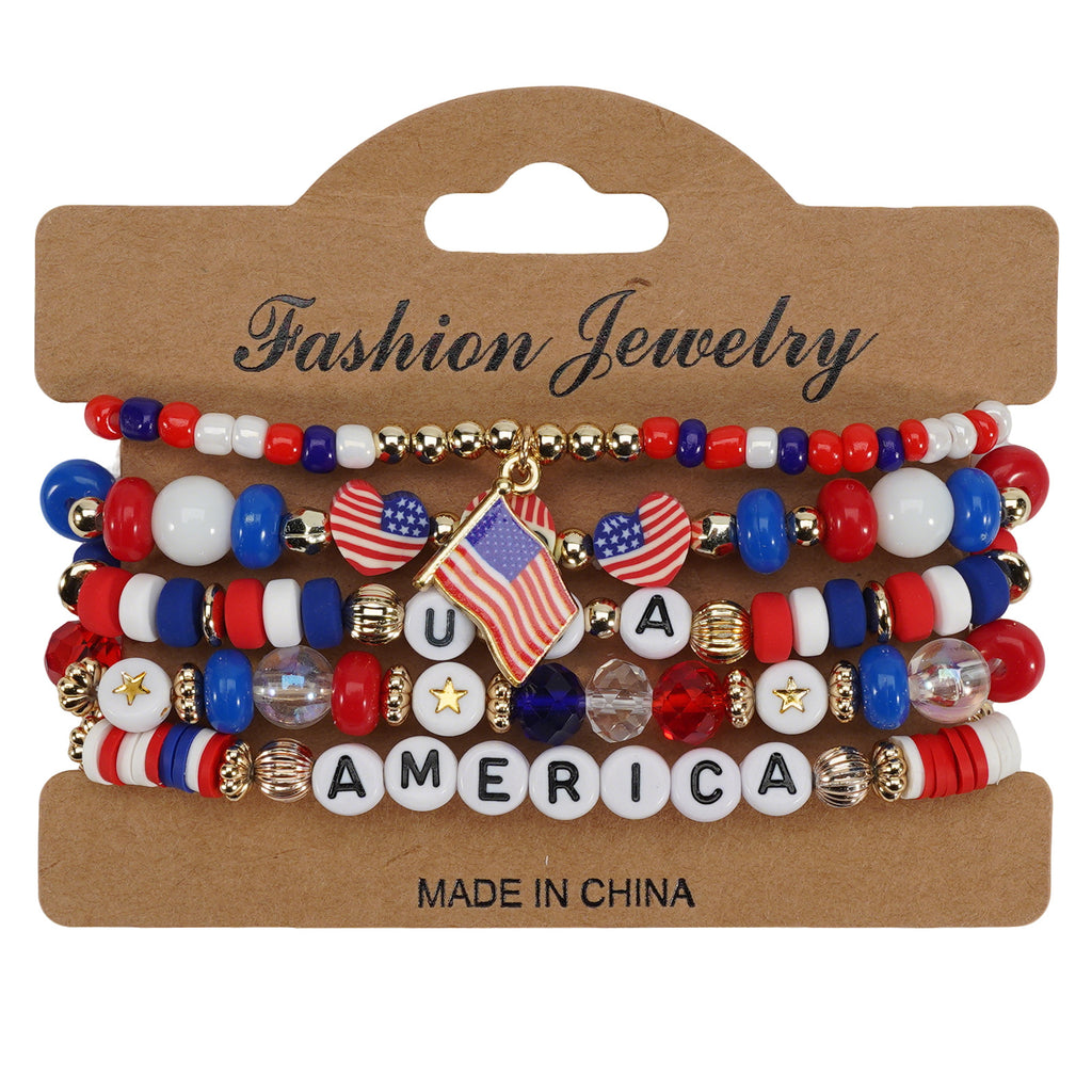Vibrant National Flag Color Braided Bracelet - Premium Support Gear for 2026 Global Matches
