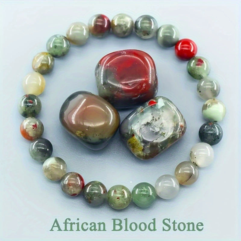 Healing Crystal Bracelet for Anxiety - Natural Stone Energy Jewelry for Balance