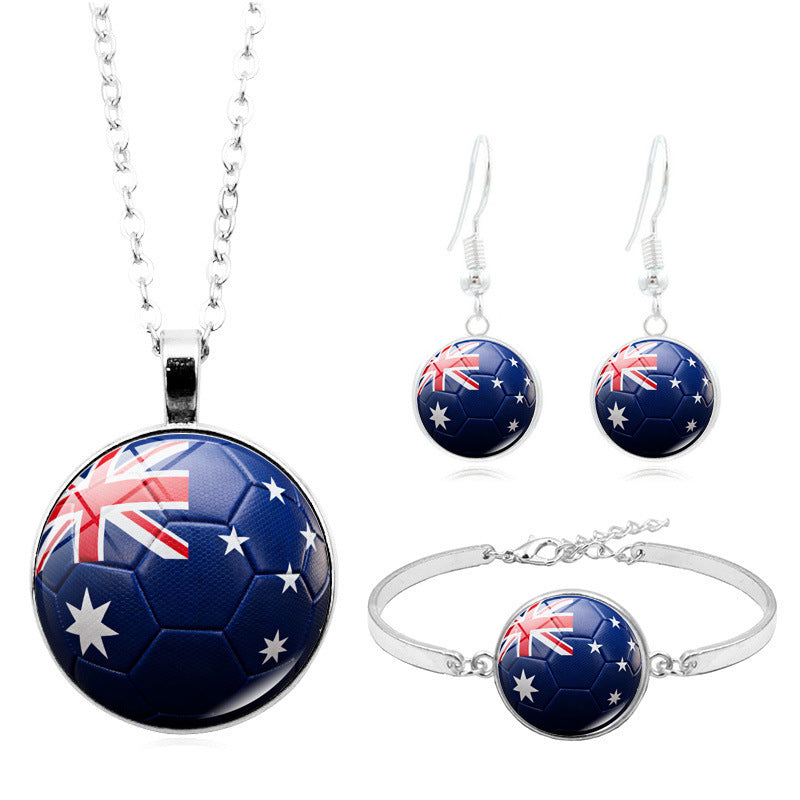 3-in-1 National Team Supporter Set: The Ultimate Fan Accessories Bundle for Game Day