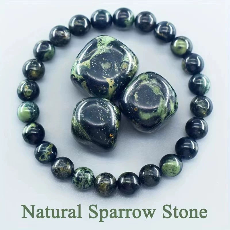 Healing Crystal Bracelet for Anxiety - Natural Stone Energy Jewelry for Balance