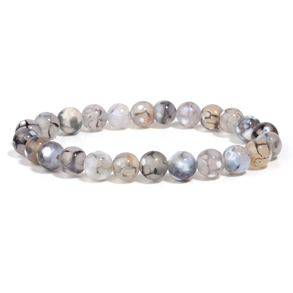 Healing Crystal Bracelet for Anxiety - Natural Stone Energy Jewelry for Balance