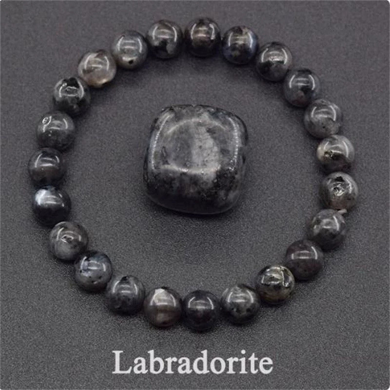 Healing Crystal Bracelet for Anxiety - Natural Stone Energy Jewelry for Balance