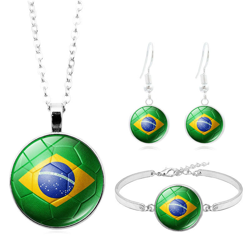3-in-1 National Team Supporter Set: The Ultimate Fan Accessories Bundle for Game Day