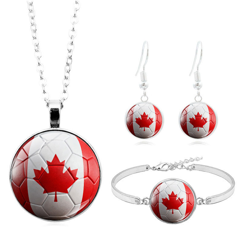3-in-1 National Team Supporter Set: The Ultimate Fan Accessories Bundle for Game Day