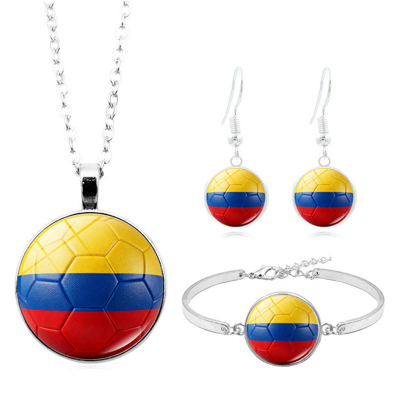 3-in-1 National Team Supporter Set: The Ultimate Fan Accessories Bundle for Game Day