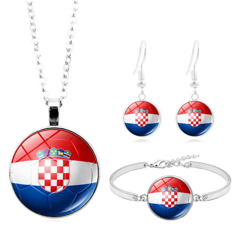 3-in-1 National Team Supporter Set: The Ultimate Fan Accessories Bundle for Game Day