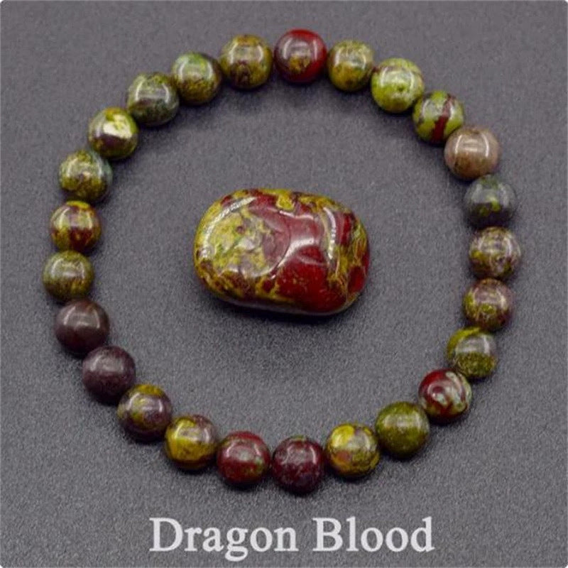 Healing Crystal Bracelet for Anxiety - Natural Stone Energy Jewelry for Balance