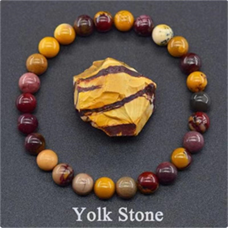 Healing Crystal Bracelet for Anxiety - Natural Stone Energy Jewelry for Balance