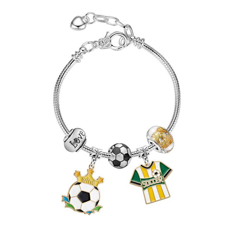 Country Pride Sports Bracelet: Premium Hand-Woven Jewelry for International Match Supporters