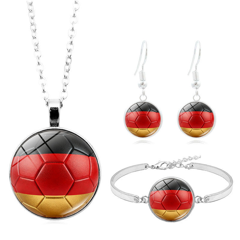 3-in-1 National Team Supporter Set: The Ultimate Fan Accessories Bundle for Game Day