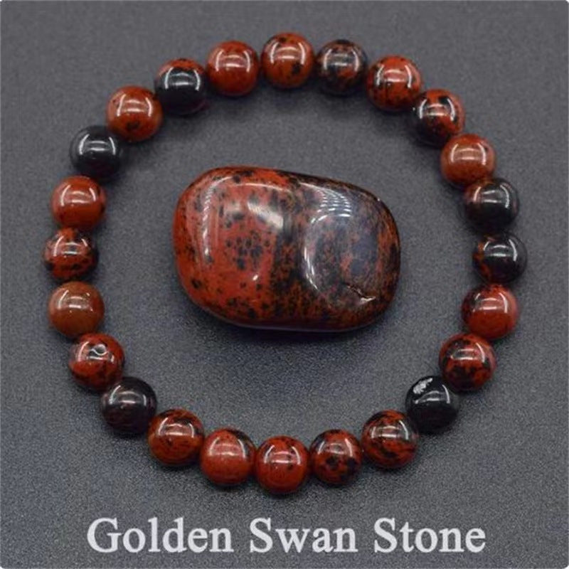 Healing Crystal Bracelet for Anxiety - Natural Stone Energy Jewelry for Balance