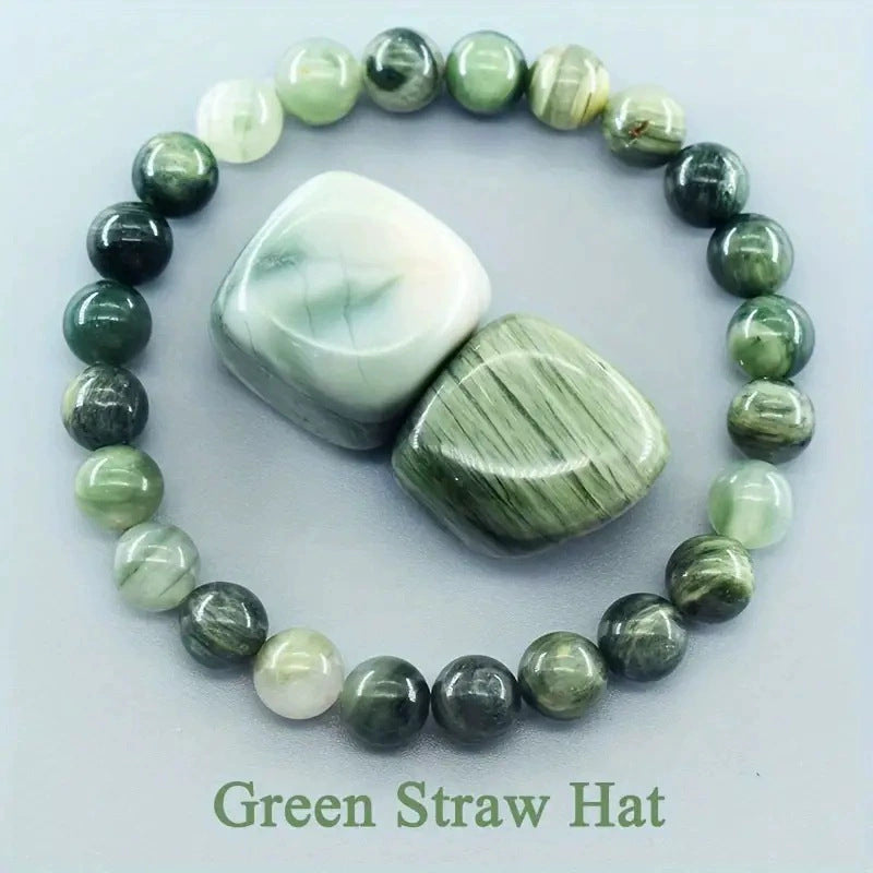 Healing Crystal Bracelet for Anxiety - Natural Stone Energy Jewelry for Balance