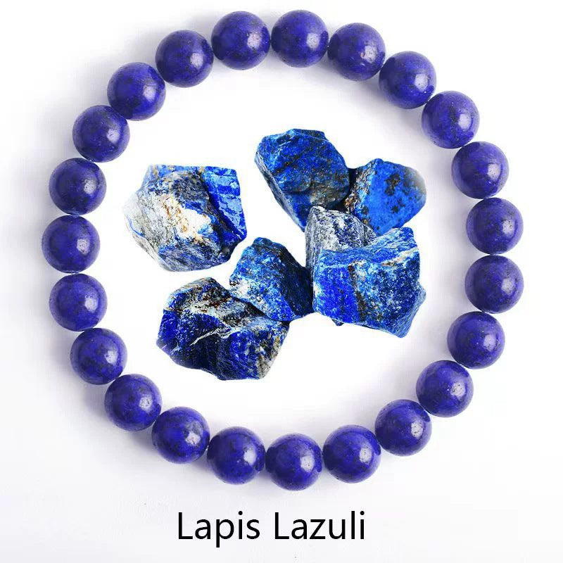 Healing Crystal Bracelet for Anxiety - Natural Stone Energy Jewelry for Balance