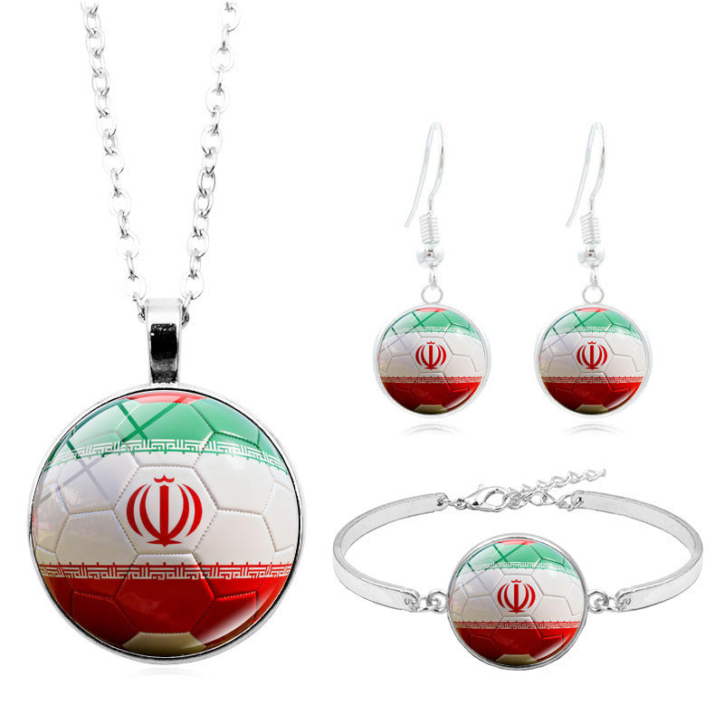 3-in-1 National Team Supporter Set: The Ultimate Fan Accessories Bundle for Game Day
