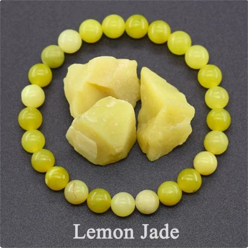 Healing Crystal Bracelet for Anxiety - Natural Stone Energy Jewelry for Balance