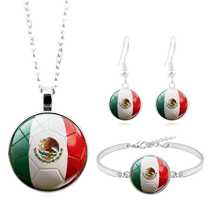 3-in-1 National Team Supporter Set: The Ultimate Fan Accessories Bundle for Game Day