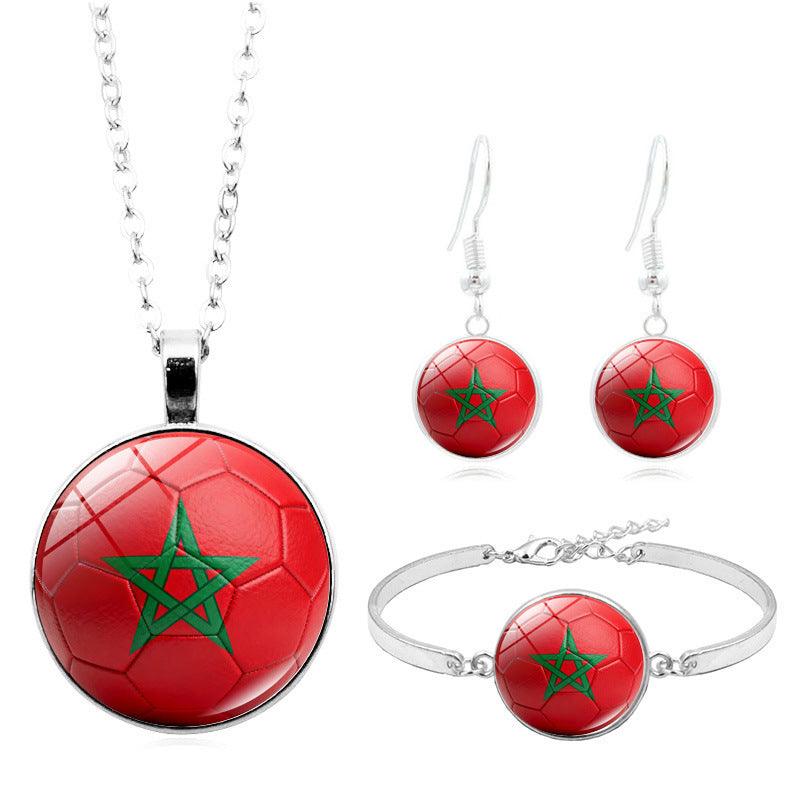 3-in-1 National Team Supporter Set: The Ultimate Fan Accessories Bundle for Game Day