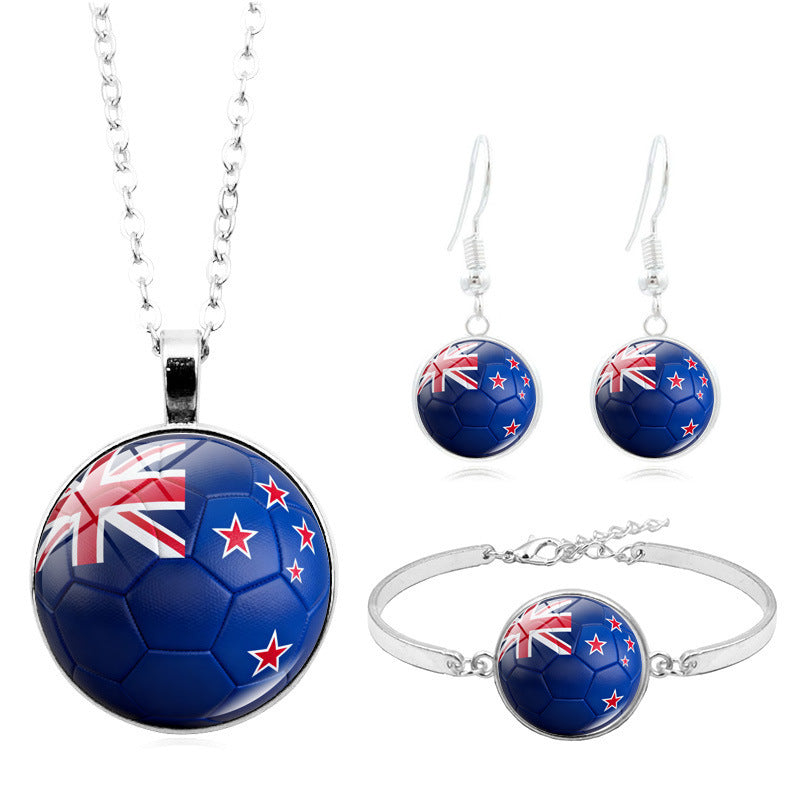 3-in-1 National Team Supporter Set: The Ultimate Fan Accessories Bundle for Game Day