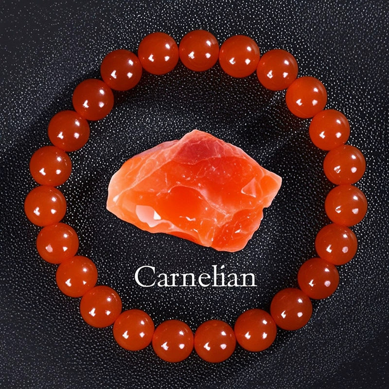 Healing Crystal Bracelet for Anxiety - Natural Stone Energy Jewelry for Balance