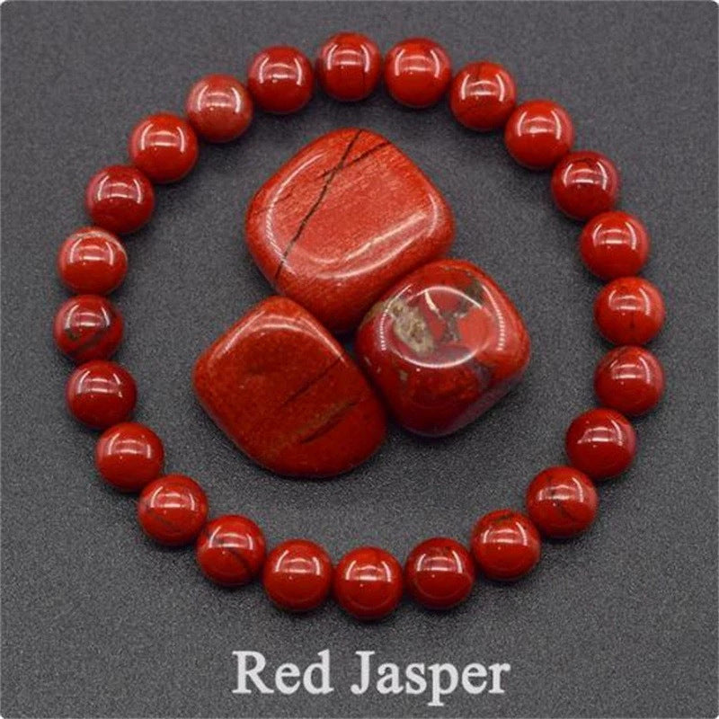 Healing Crystal Bracelet for Anxiety - Natural Stone Energy Jewelry for Balance