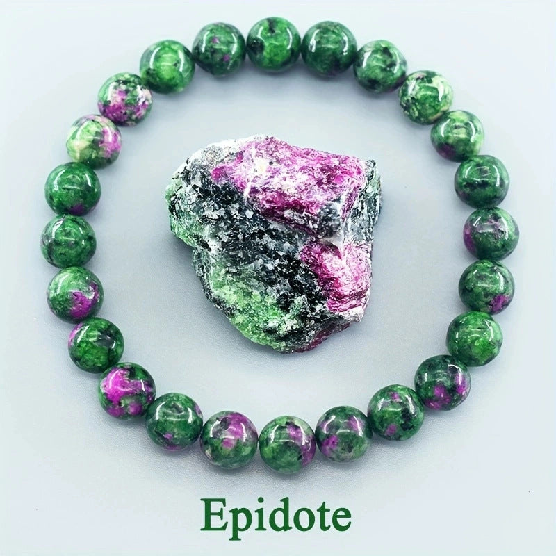 Healing Crystal Bracelet for Anxiety - Natural Stone Energy Jewelry for Balance