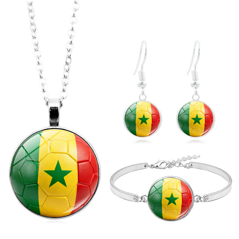 3-in-1 National Team Supporter Set: The Ultimate Fan Accessories Bundle for Game Day