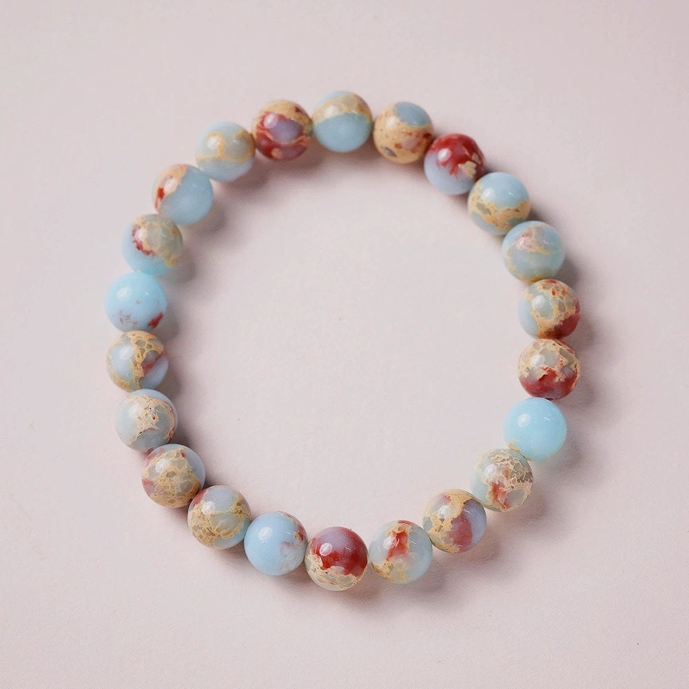 Healing Crystal Bracelet for Anxiety - Natural Stone Energy Jewelry for Balance