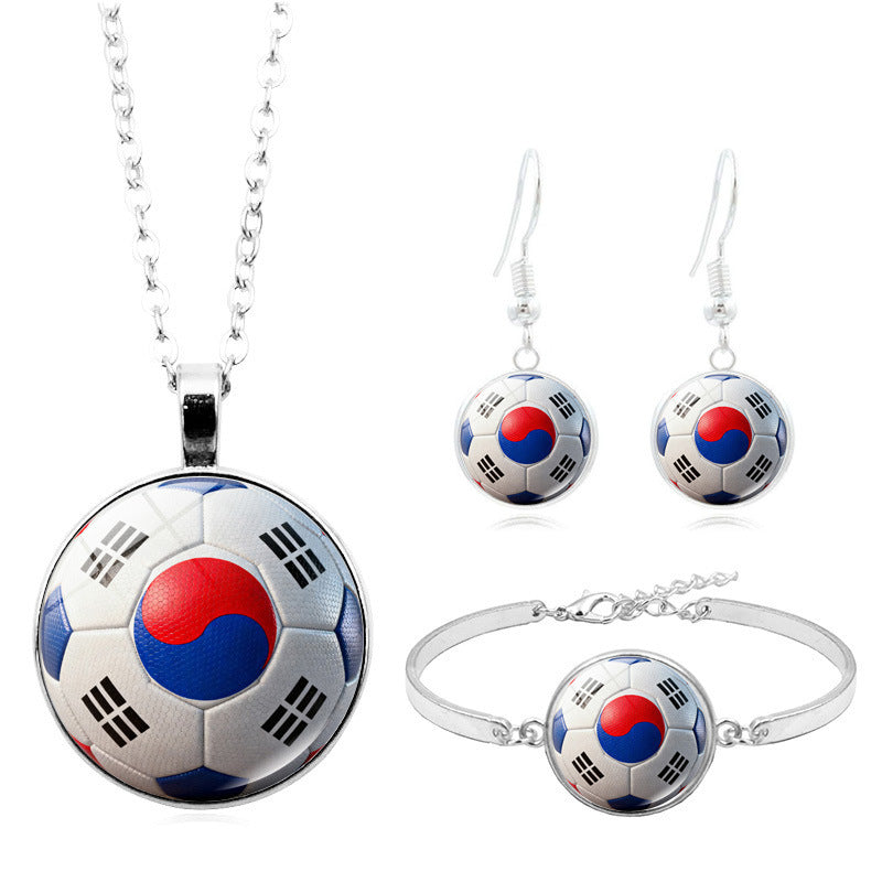 3-in-1 National Team Supporter Set: The Ultimate Fan Accessories Bundle for Game Day
