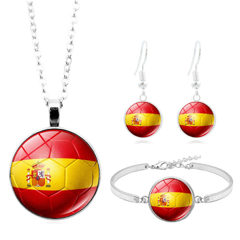 3-in-1 National Team Supporter Set: The Ultimate Fan Accessories Bundle for Game Day