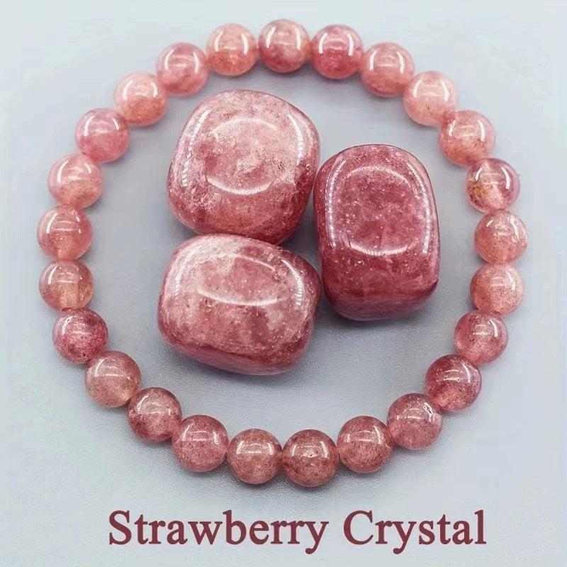 Healing Crystal Bracelet for Anxiety - Natural Stone Energy Jewelry for Balance