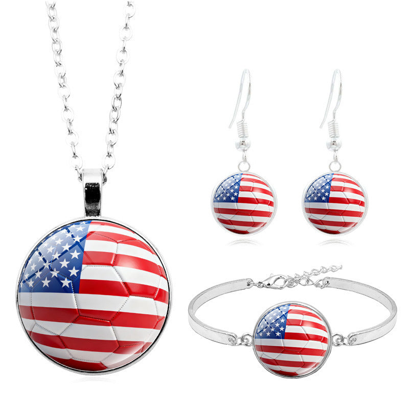 3-in-1 National Team Supporter Set: The Ultimate Fan Accessories Bundle for Game Day