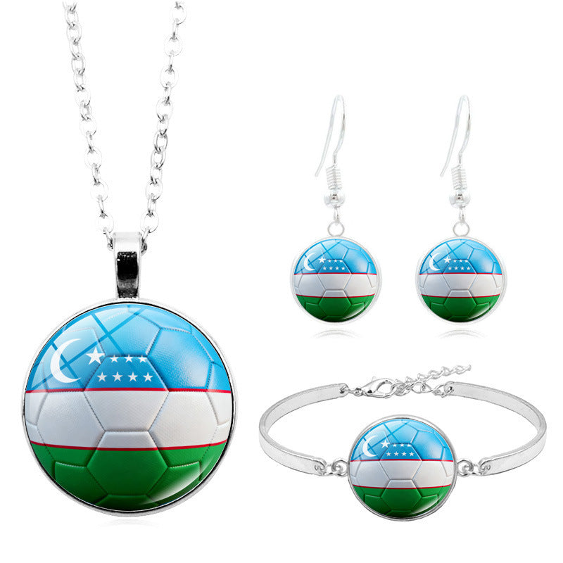 3-in-1 National Team Supporter Set: The Ultimate Fan Accessories Bundle for Game Day