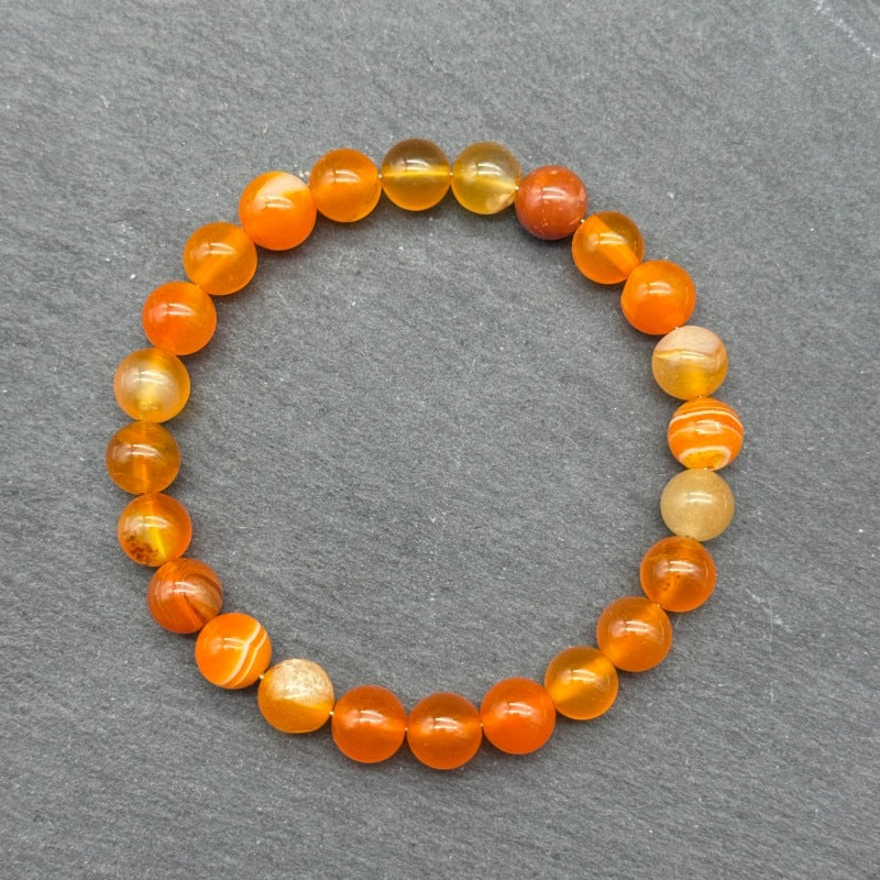 Healing Crystal Bracelet for Anxiety - Natural Stone Energy Jewelry for Balance