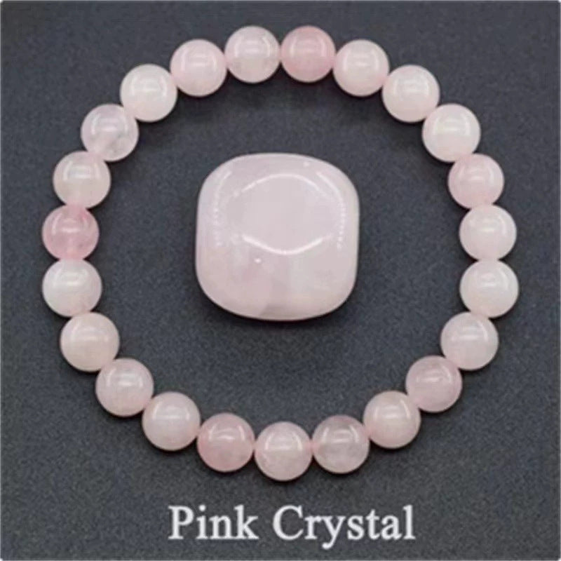 Healing Crystal Bracelet for Anxiety - Natural Stone Energy Jewelry for Balance