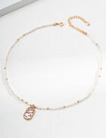 Vintage Golden Soaring Series Pearl Necklace
