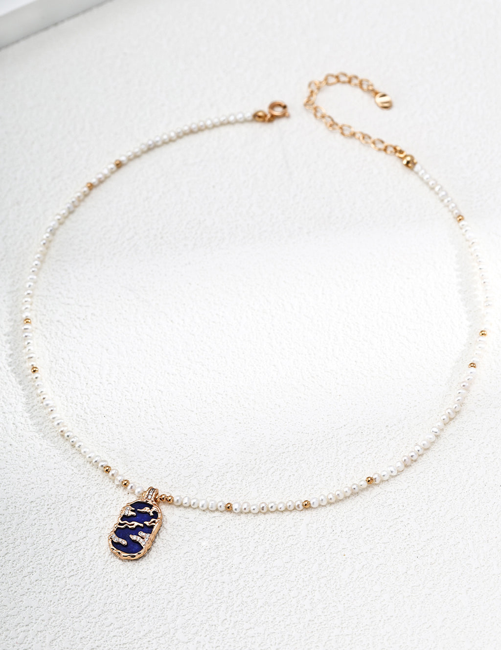 Vintage Golden Soaring Series Pearl Necklace