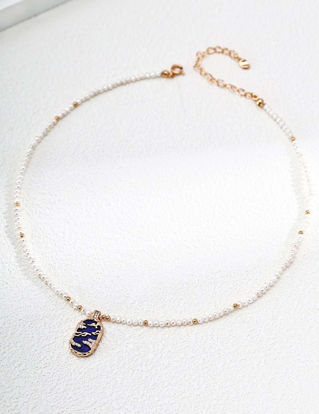 Vintage Golden Soaring Series Pearl Necklace