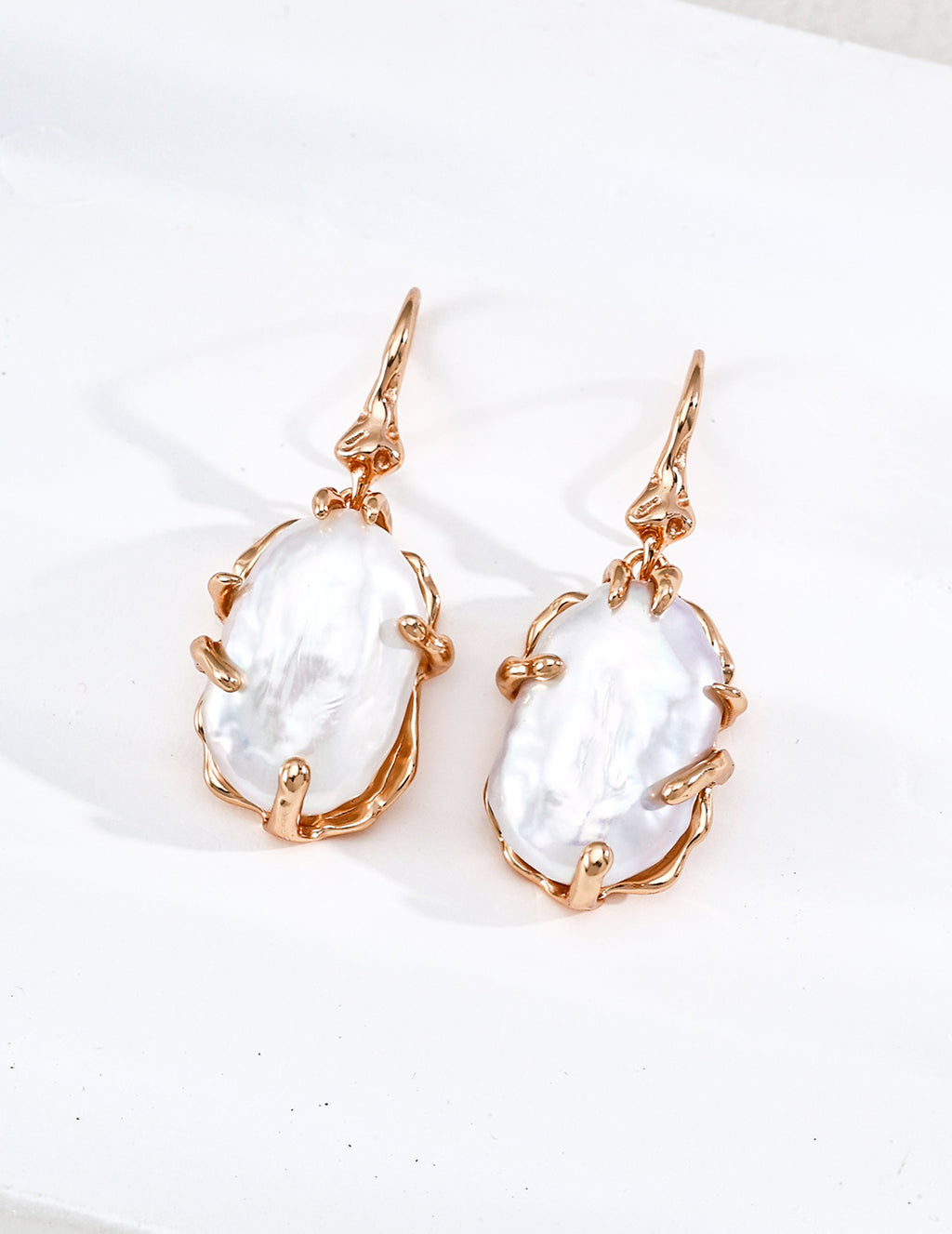 Baroque Pearl Earrings - Auspicious Beads