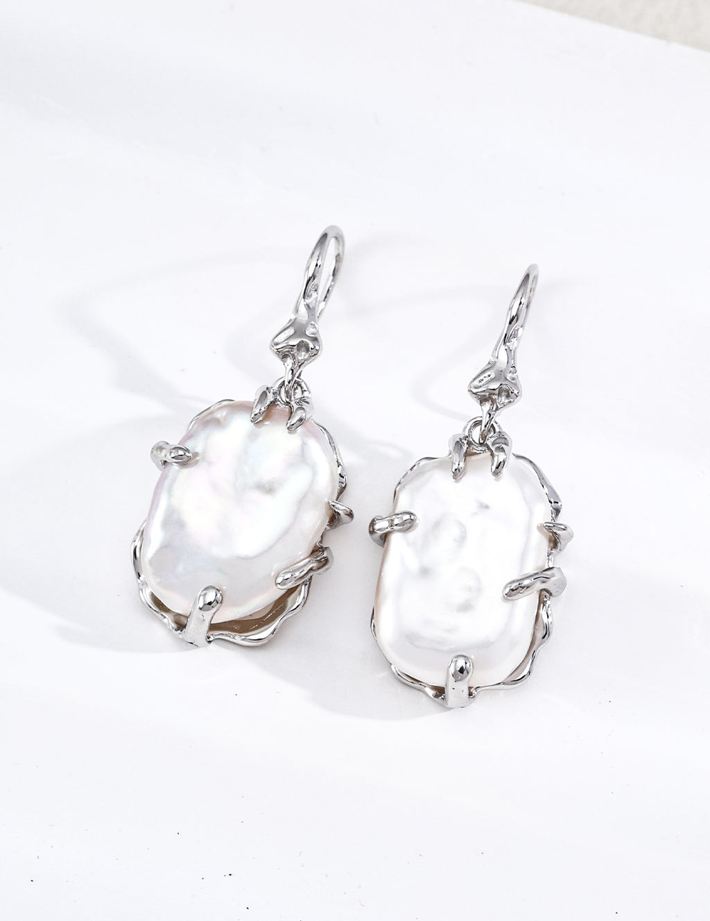 Baroque Pearl Earrings - Auspicious Beads
