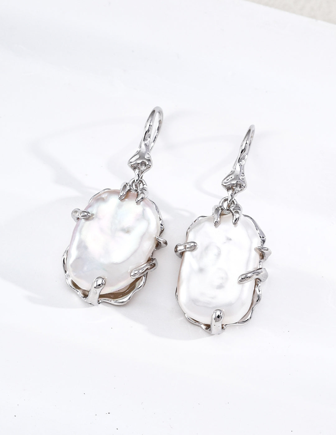 Baroque Pearl Earrings - Auspicious Beads