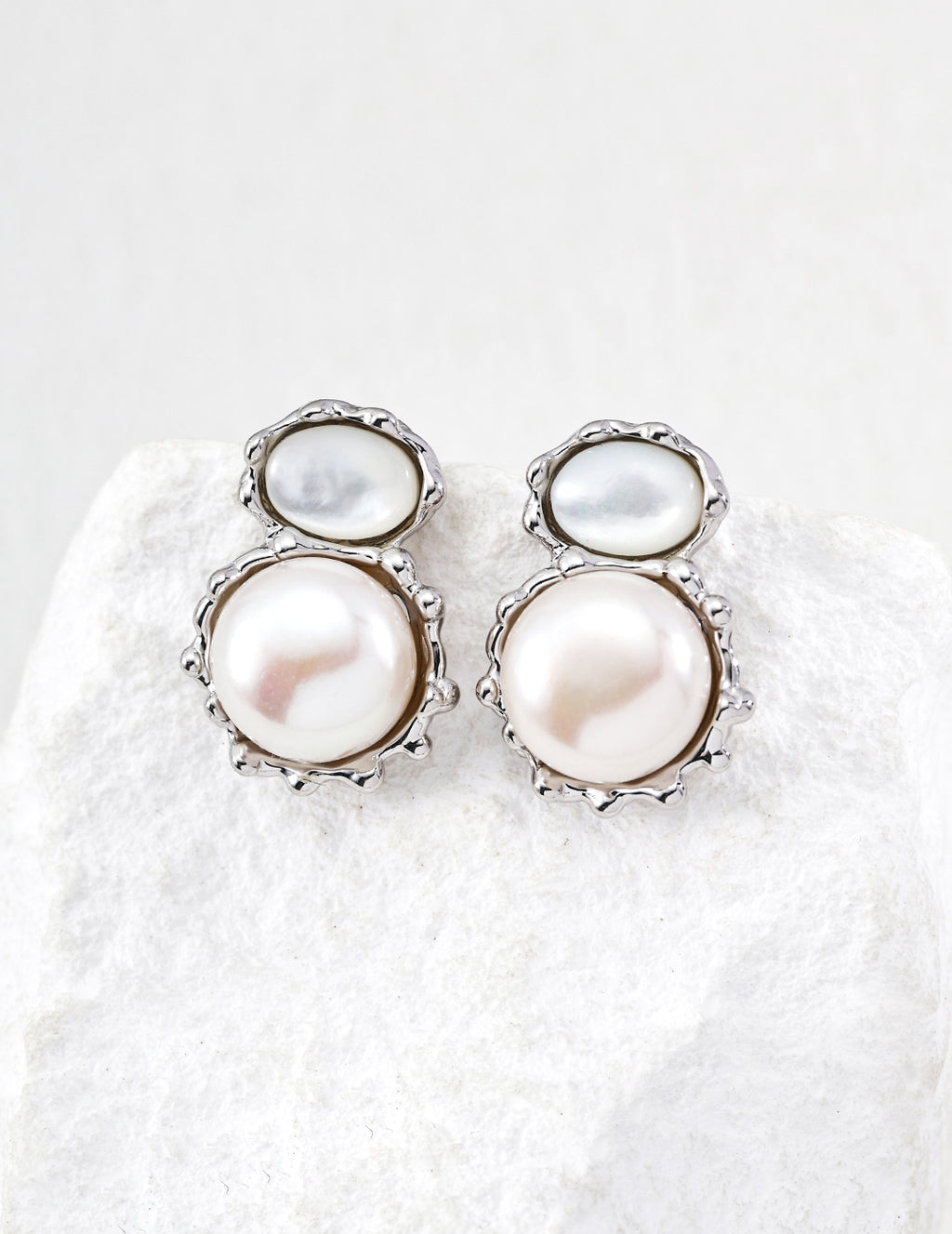 Hand-carved Tiger's Eye/Agate Earrings