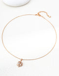 Wishing Star Series Zirconia Necklace
